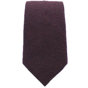 Burgundy Textured Tie