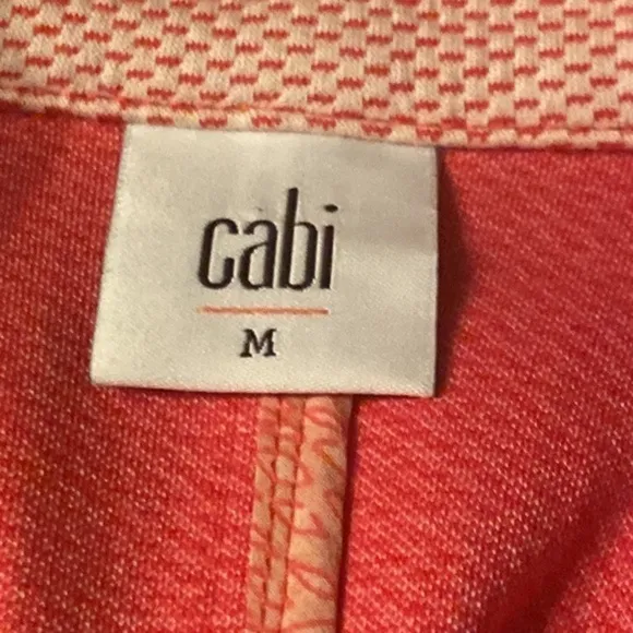 CABI Textured Pink Blazer Jacket