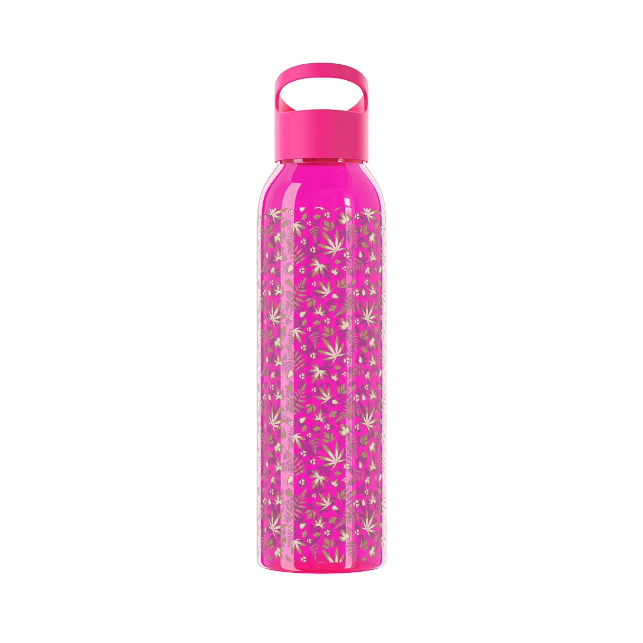 Cannabis Leaf Water Bottle