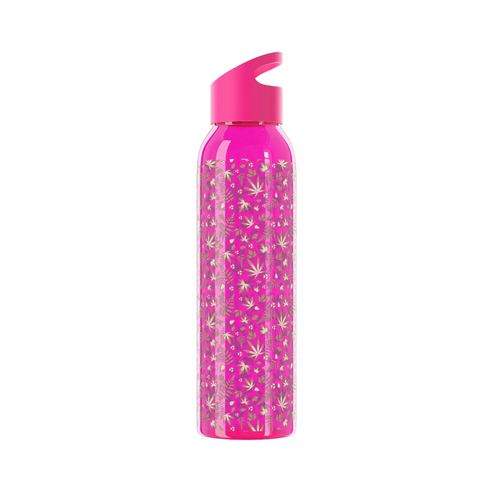Cannabis Leaf Water Bottle
