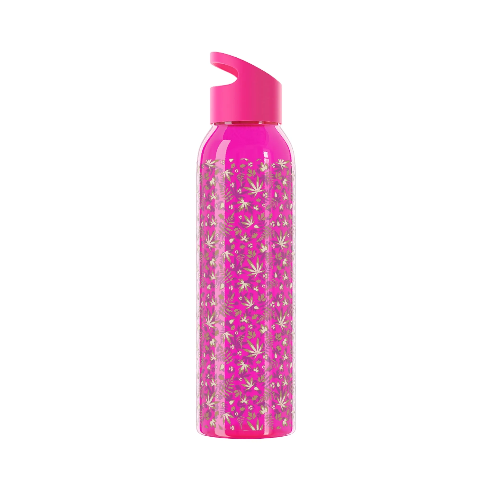 Cannabis Leaf Water Bottle