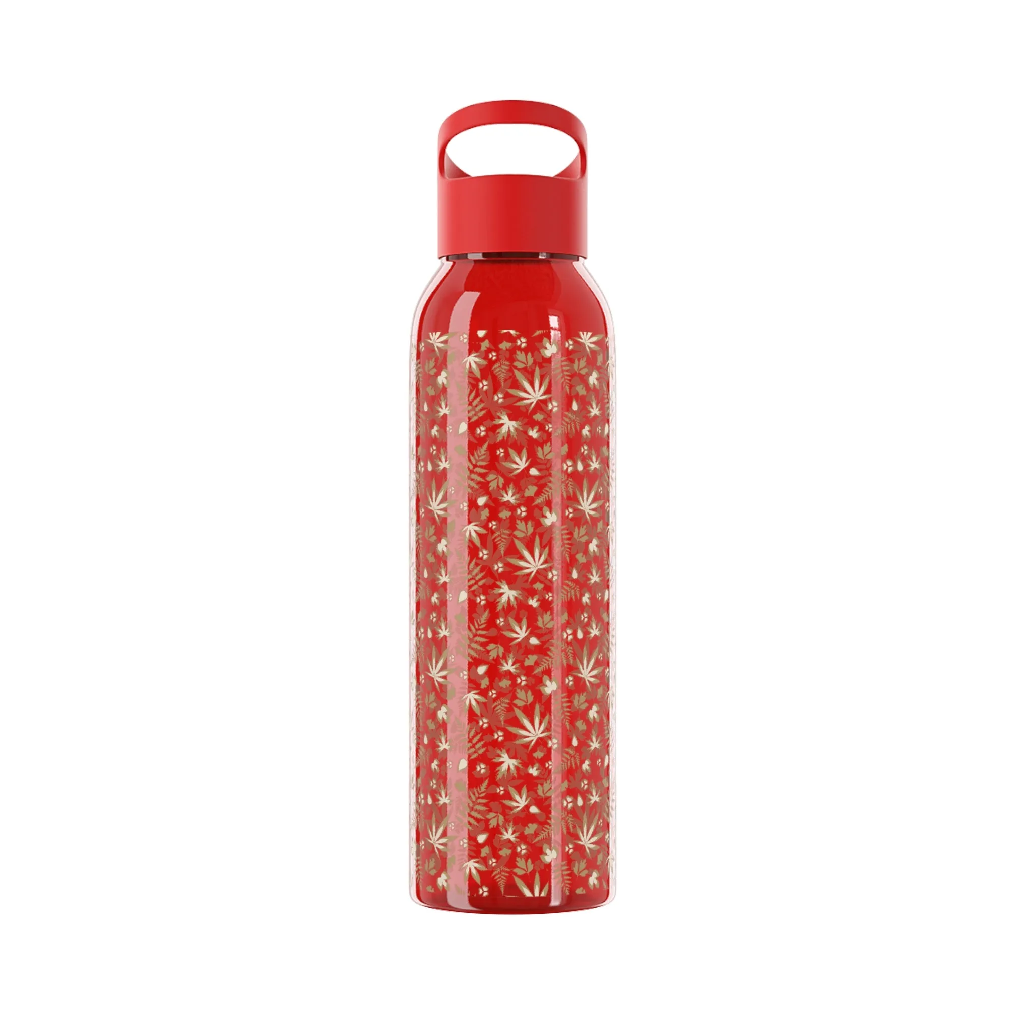 Cannabis Leaf Water Bottle