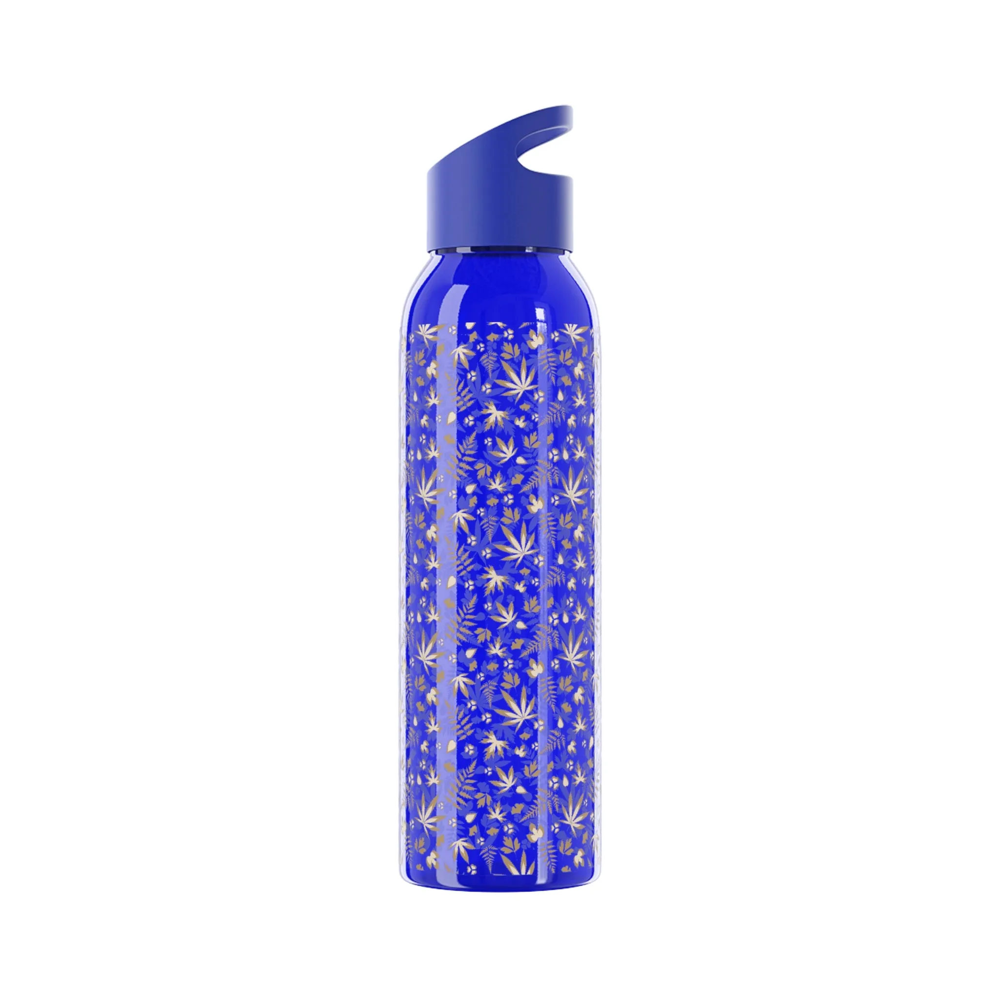 Cannabis Leaf Water Bottle