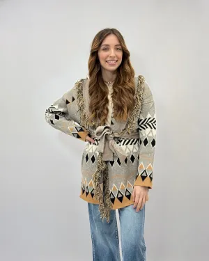 Cardigan premium etnico