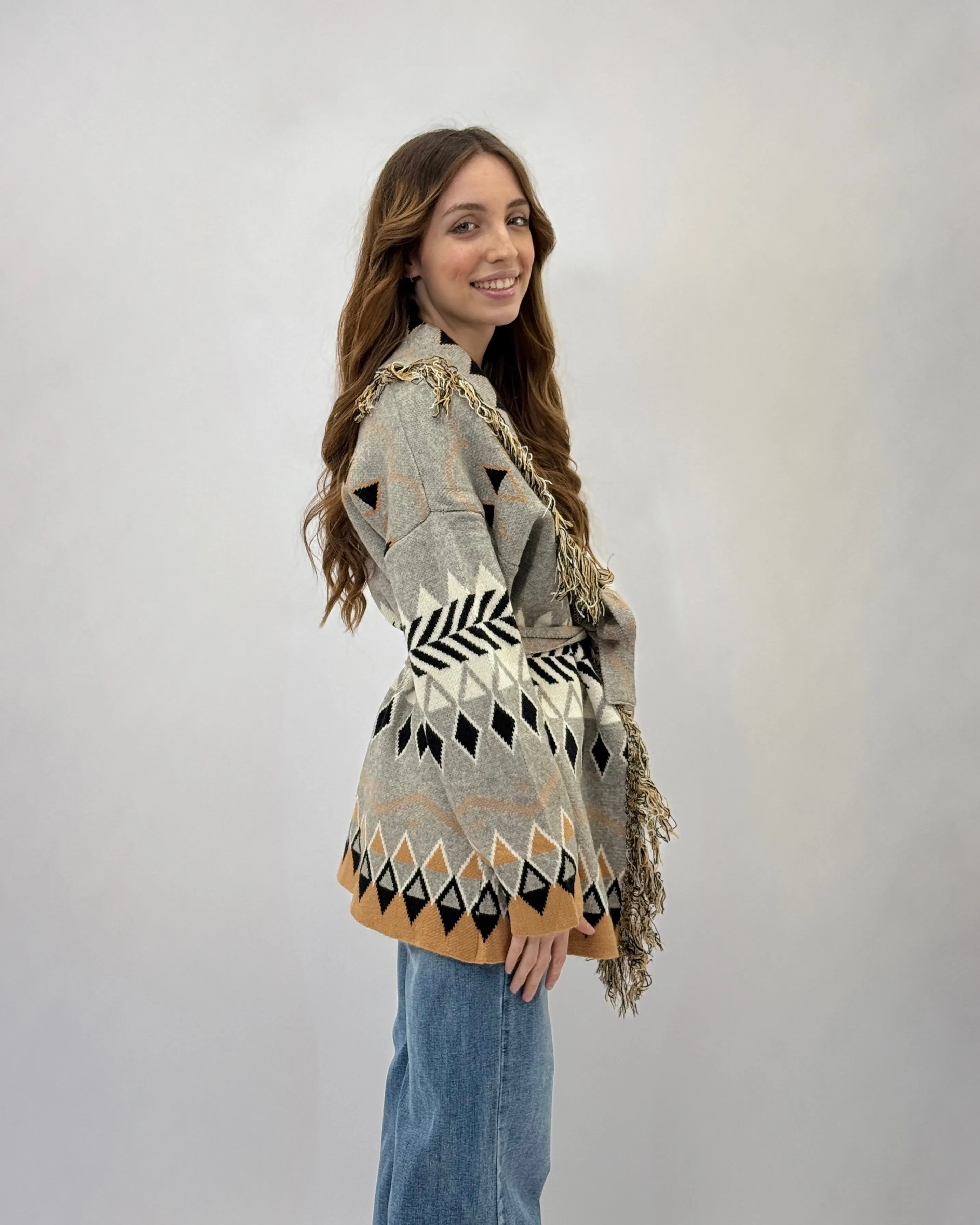 Cardigan premium etnico