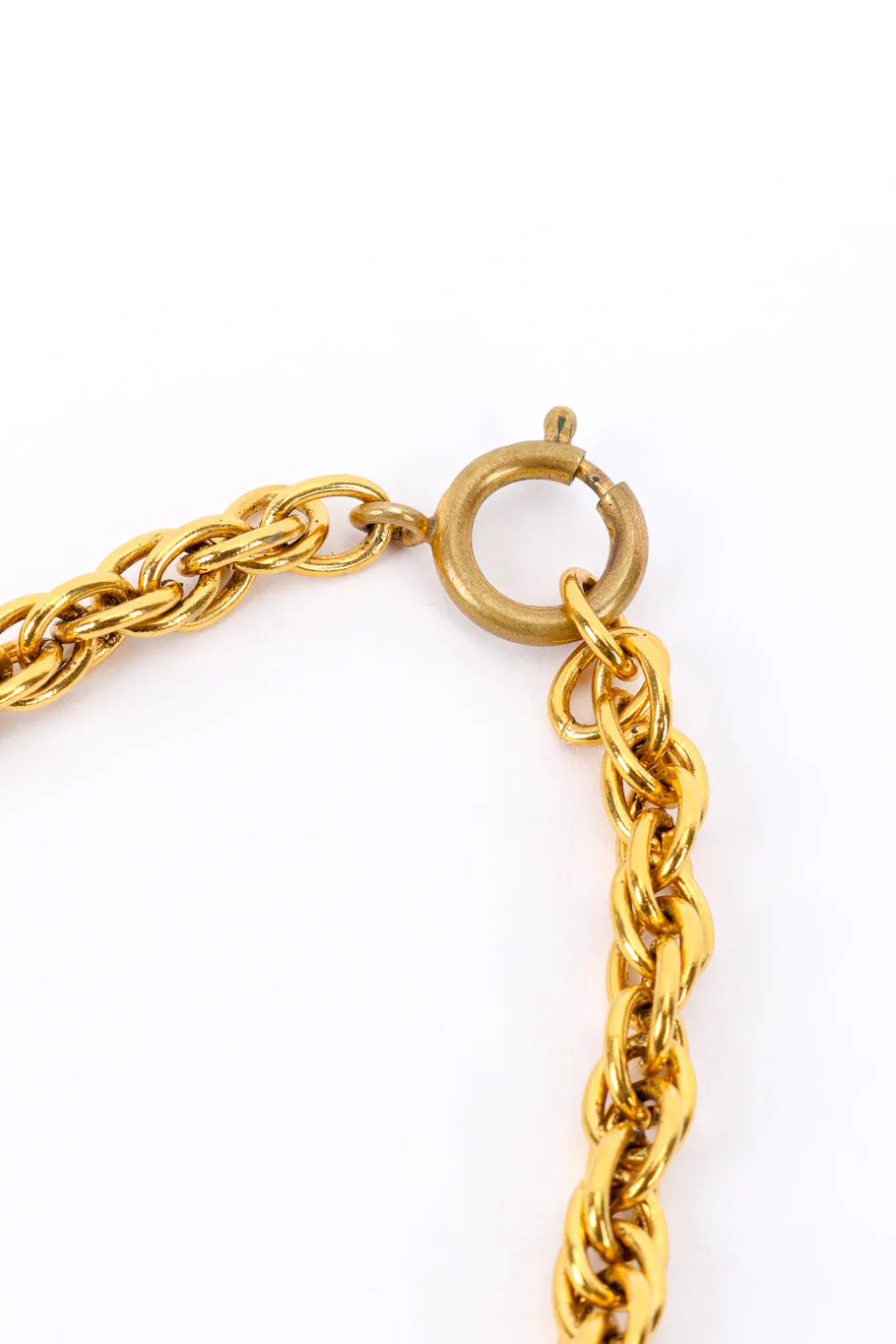 CC Crown Medallion Necklace