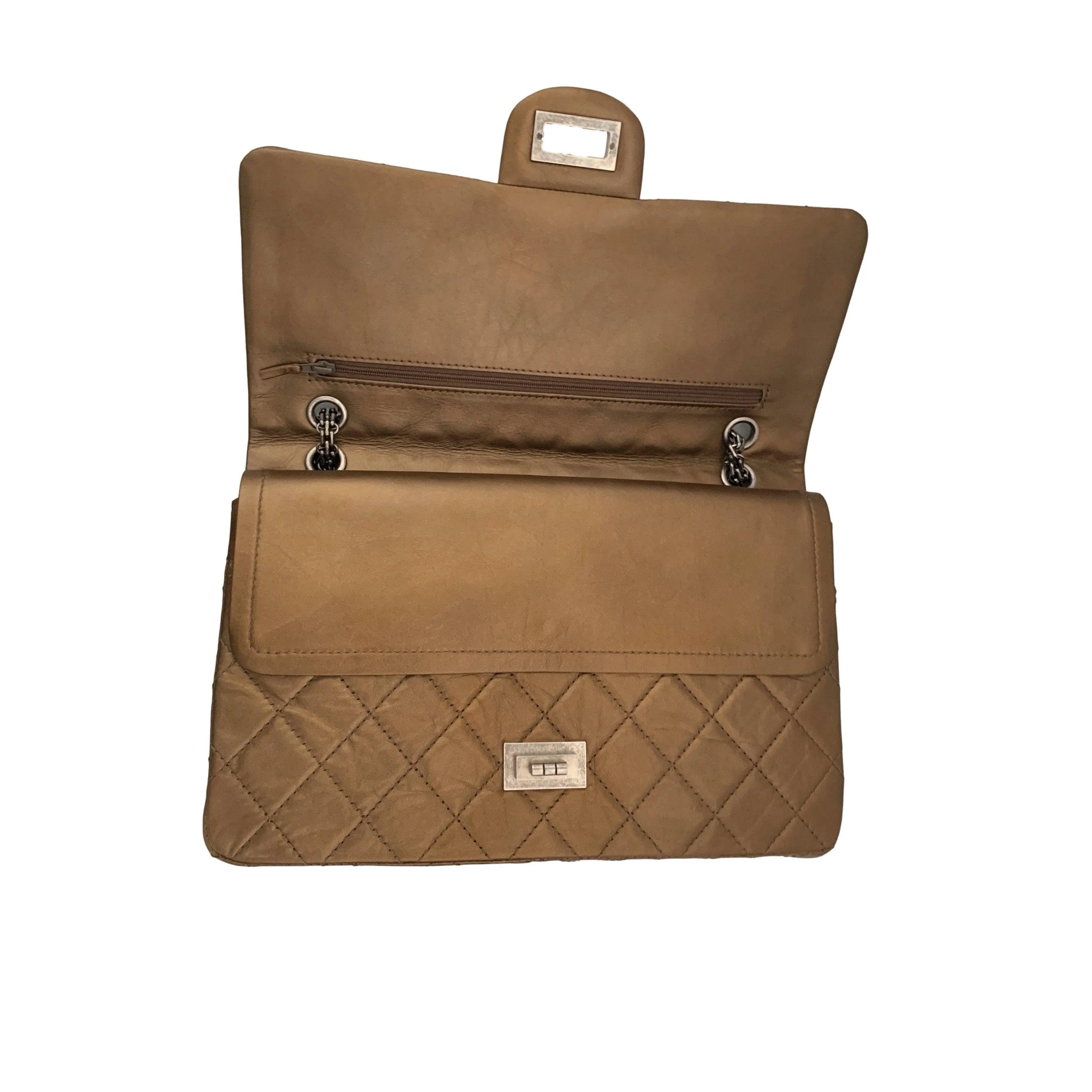 Chanel Bronze Reissue Jumbo Flap Bag