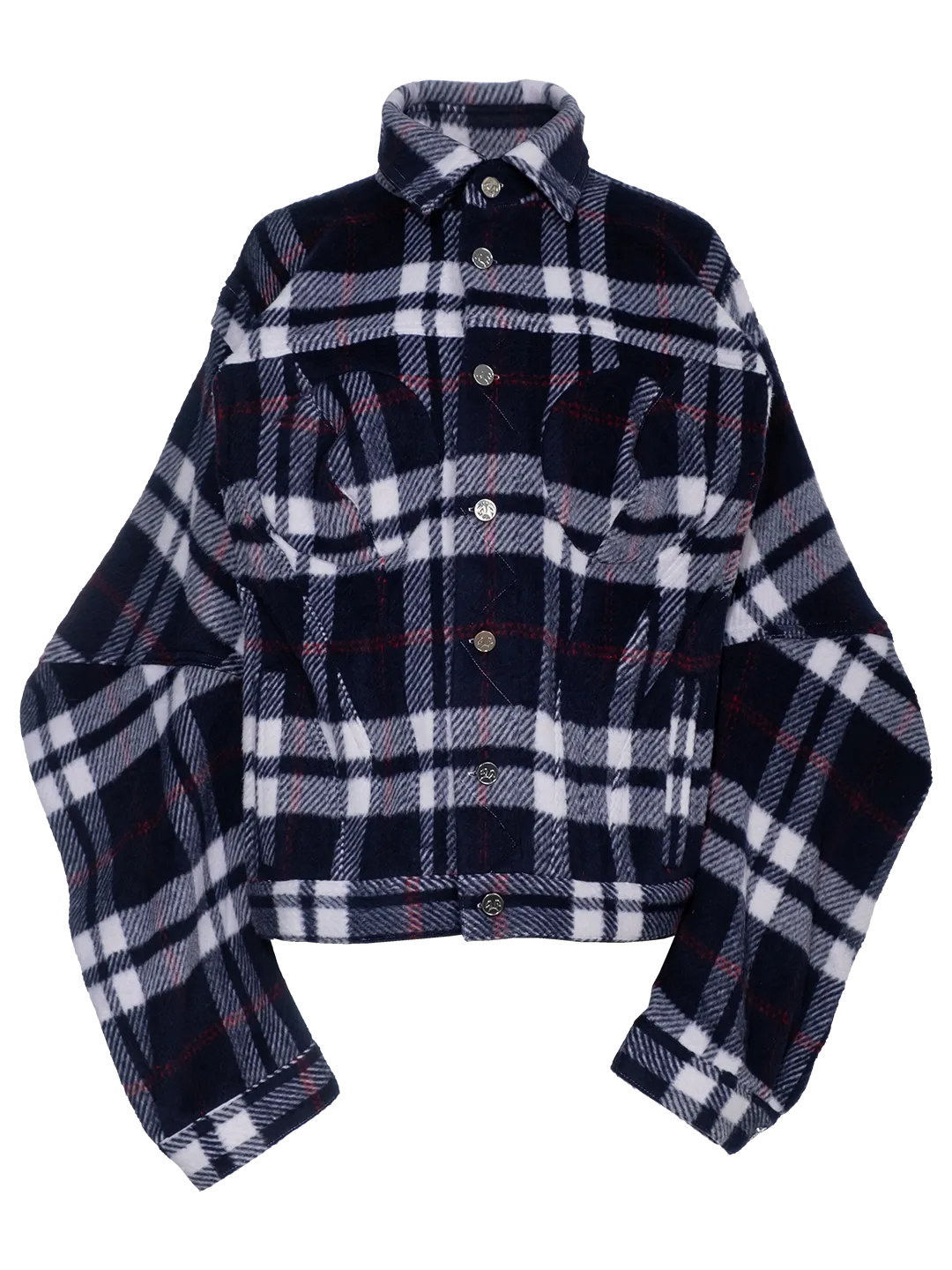Checked Box Jacket