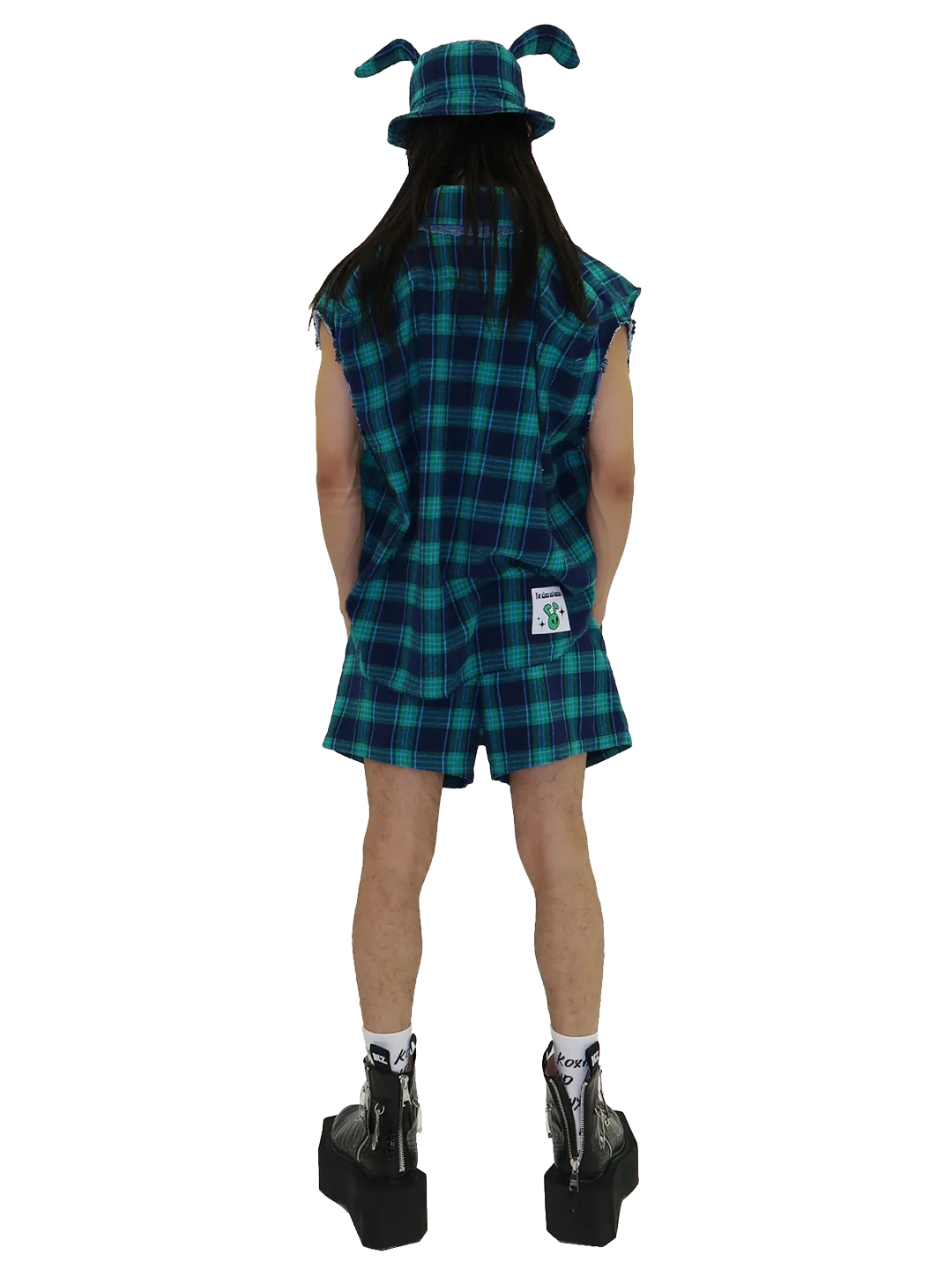 Checked Boxers