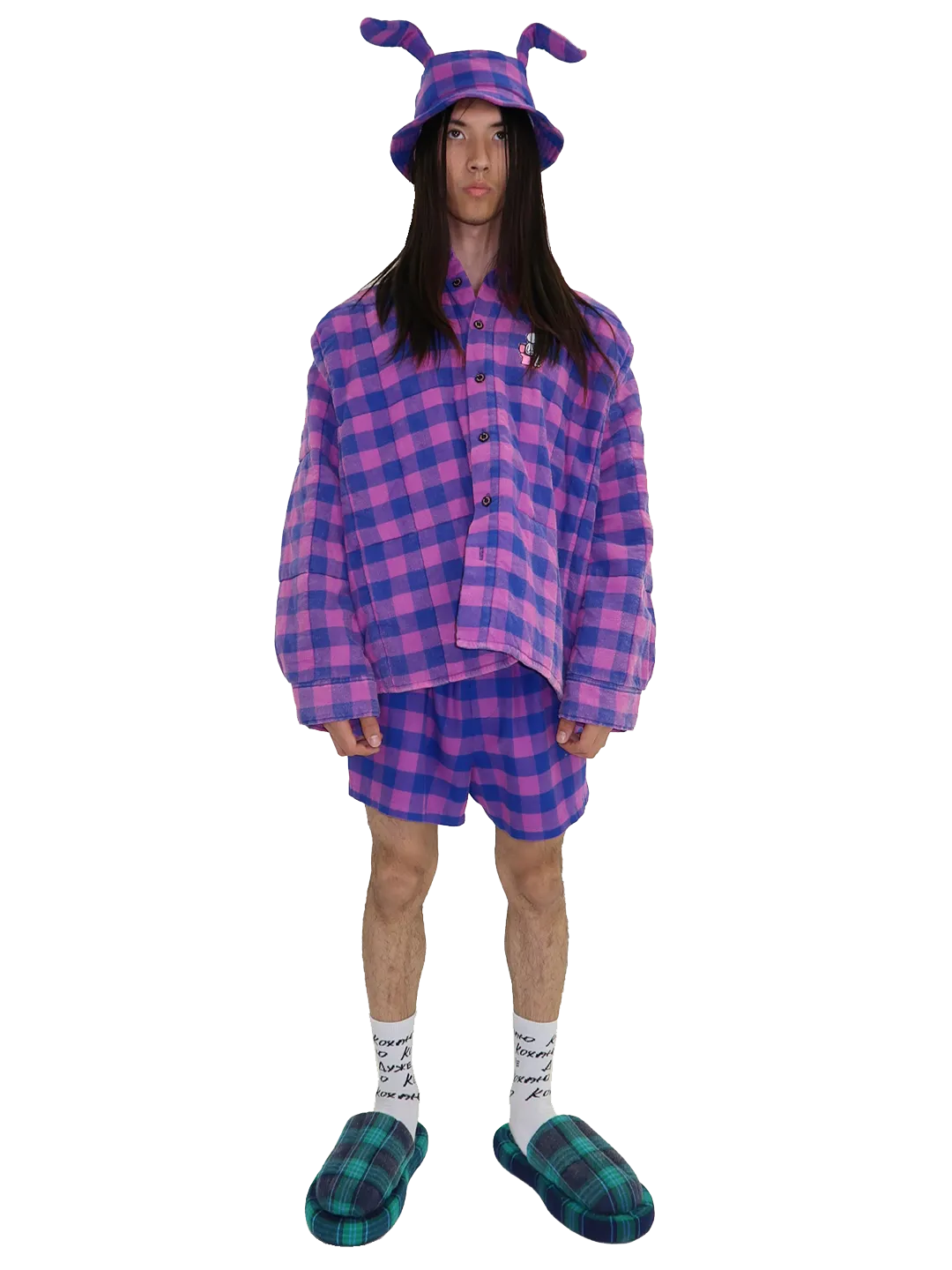 Checked Boxers