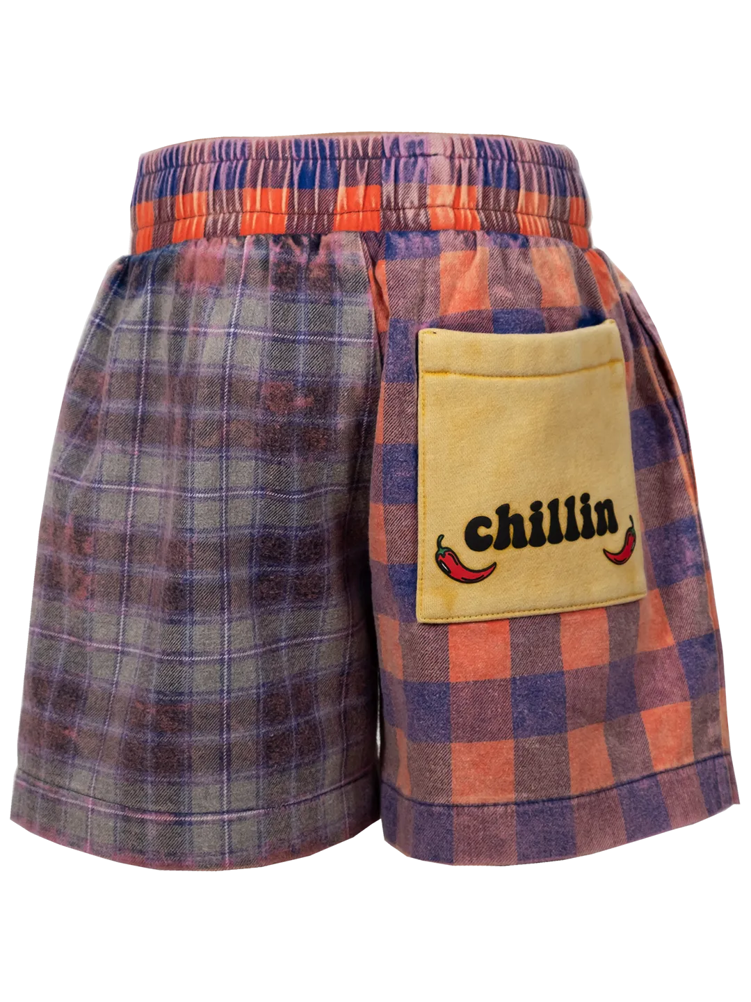 Checked Chillin Shorts