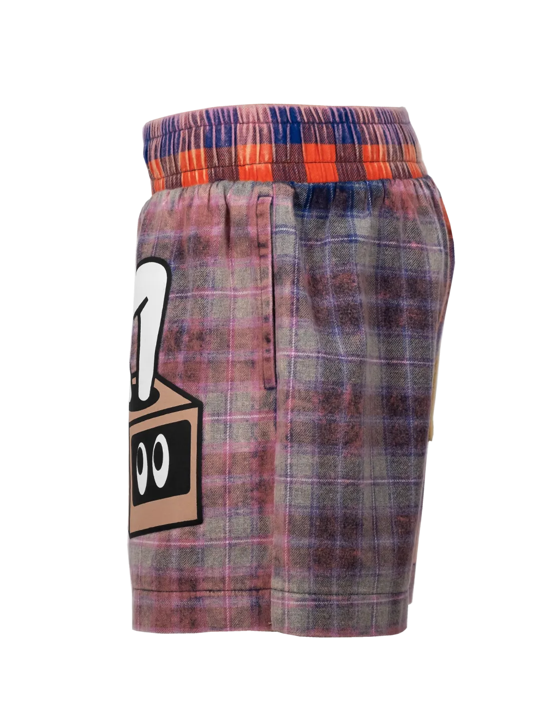 Checked Chillin Shorts