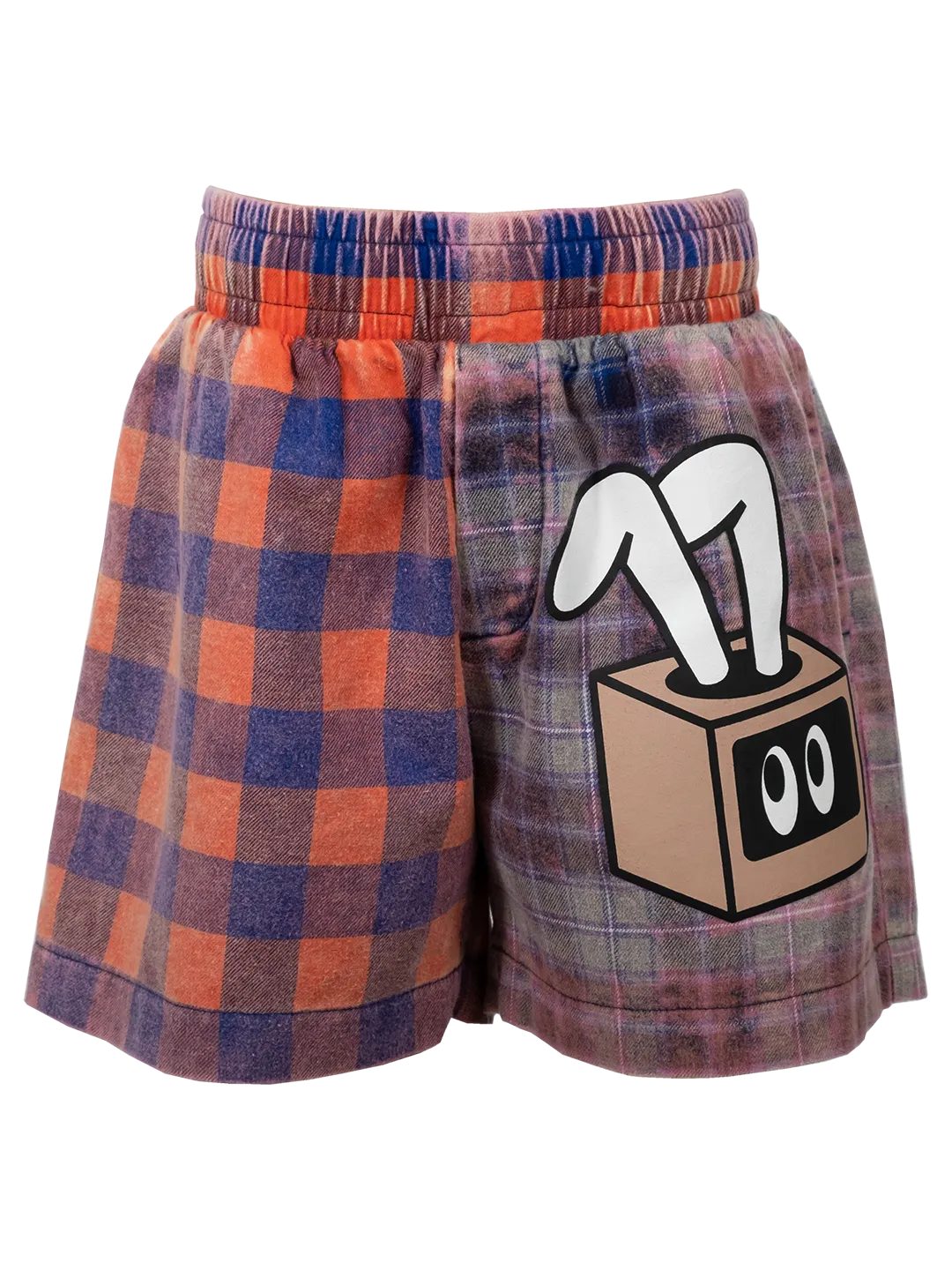 Checked Chillin Shorts