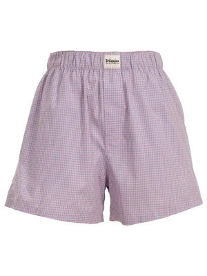 Checked Cotton Boxers