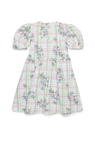 Checked flower dress by Marni