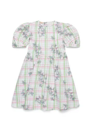 Checked flower dress by Marni