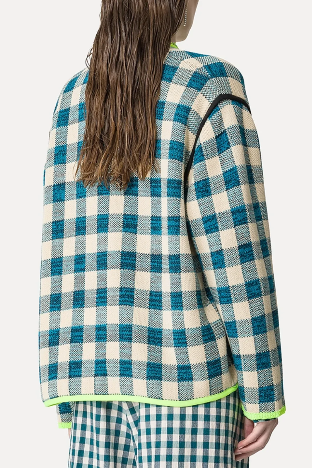 Checked Jacket | Peacock
