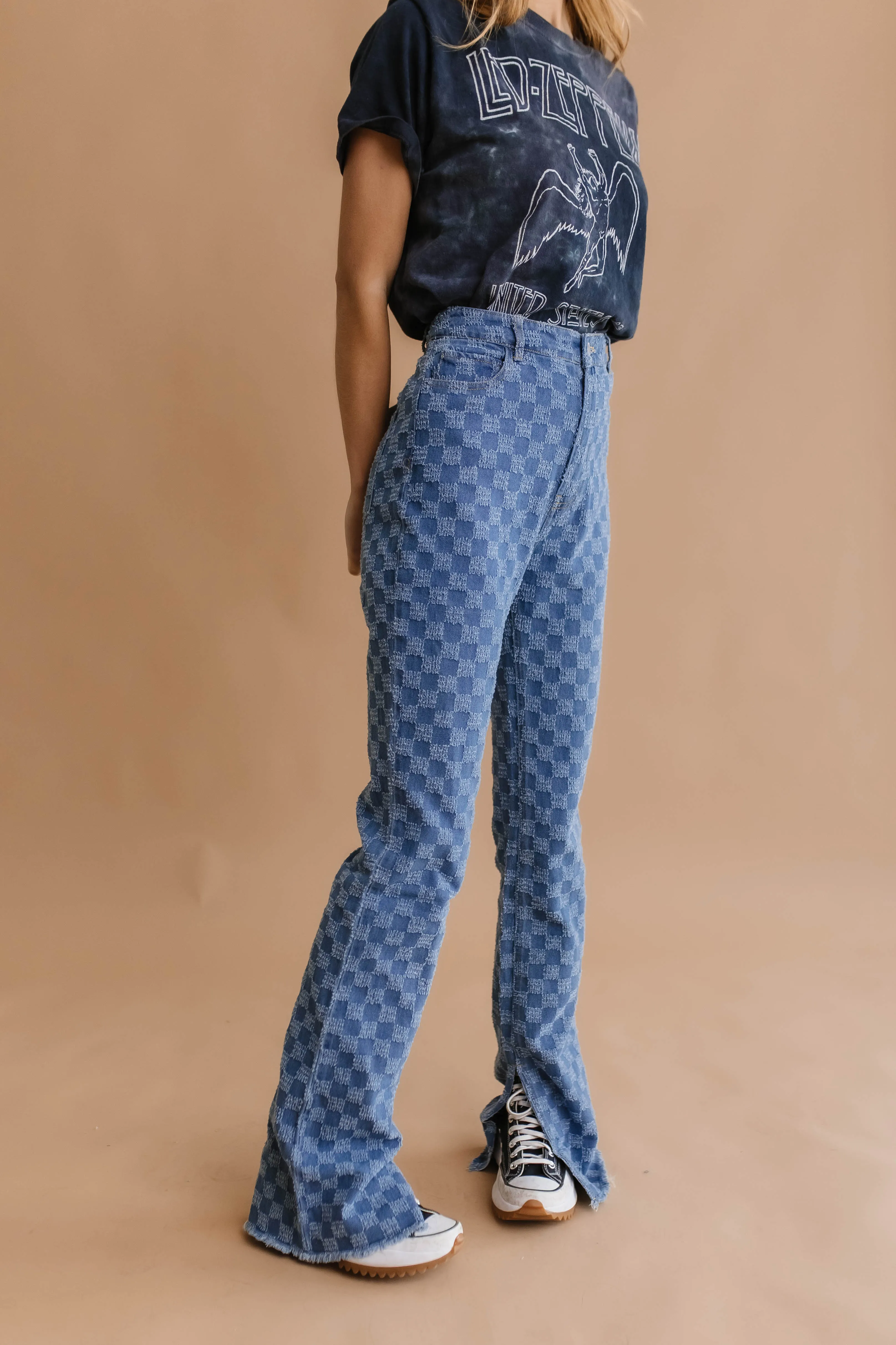 Checked Out Denim