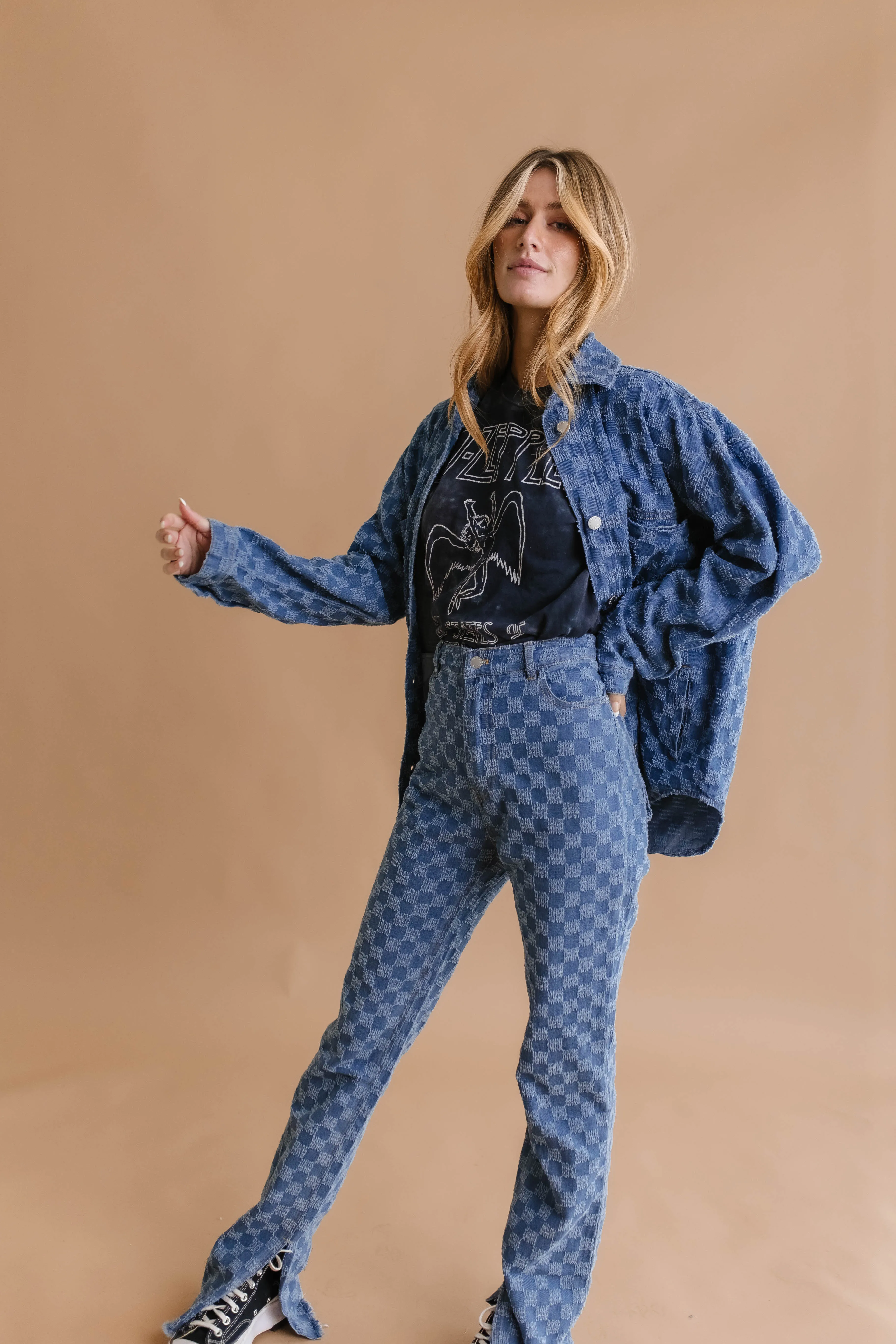 Checked Out Denim