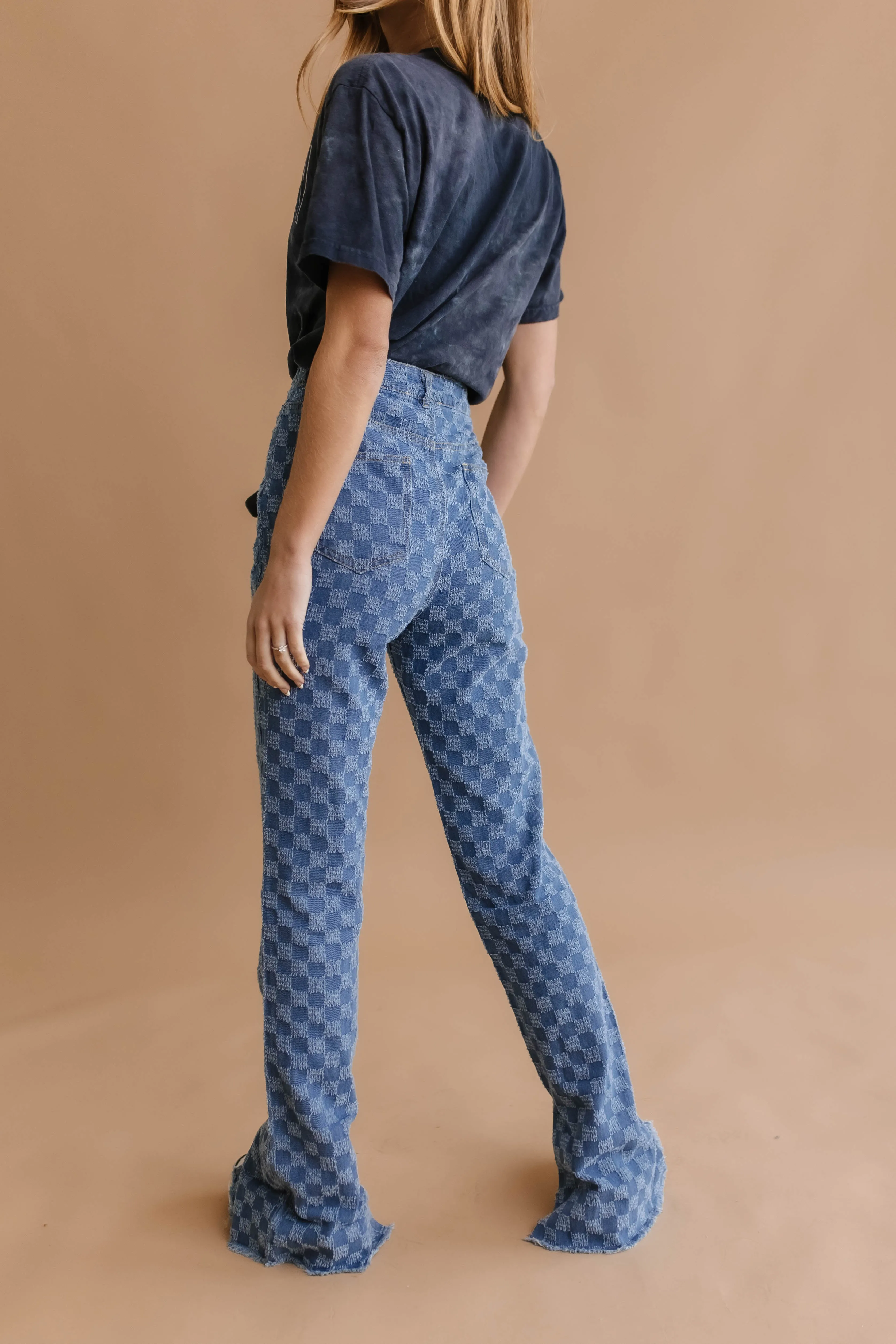 Checked Out Denim