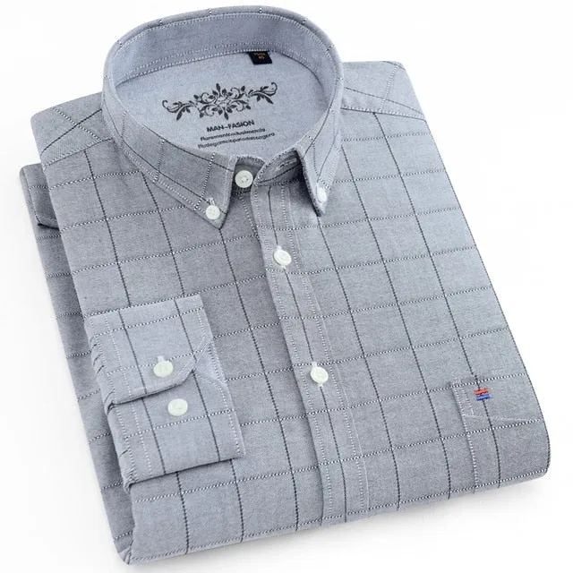 Checked Oxford Shirt