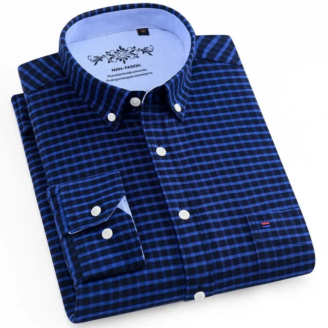 Checked Oxford Shirt