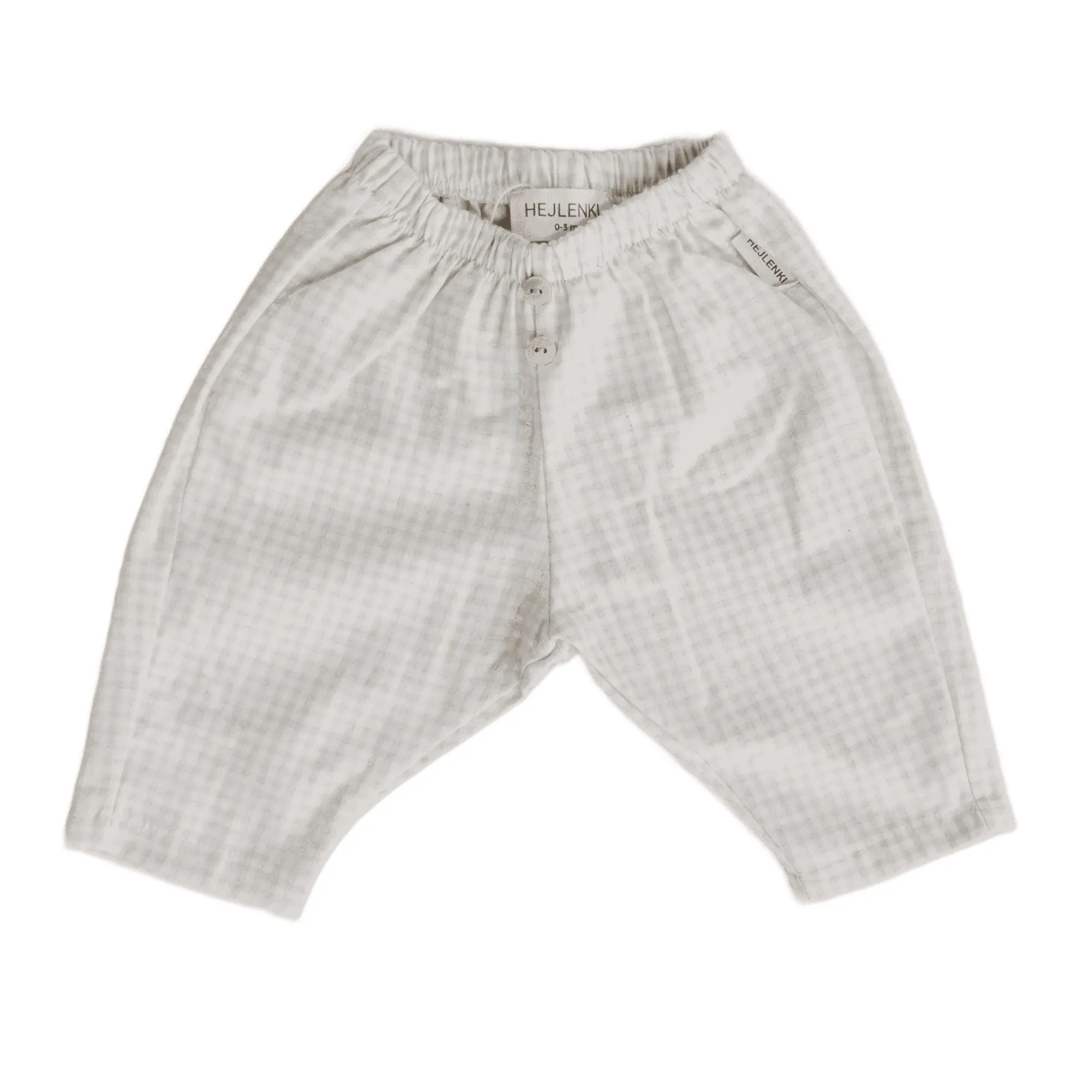 Checked Pants aus 100% Baumwolle