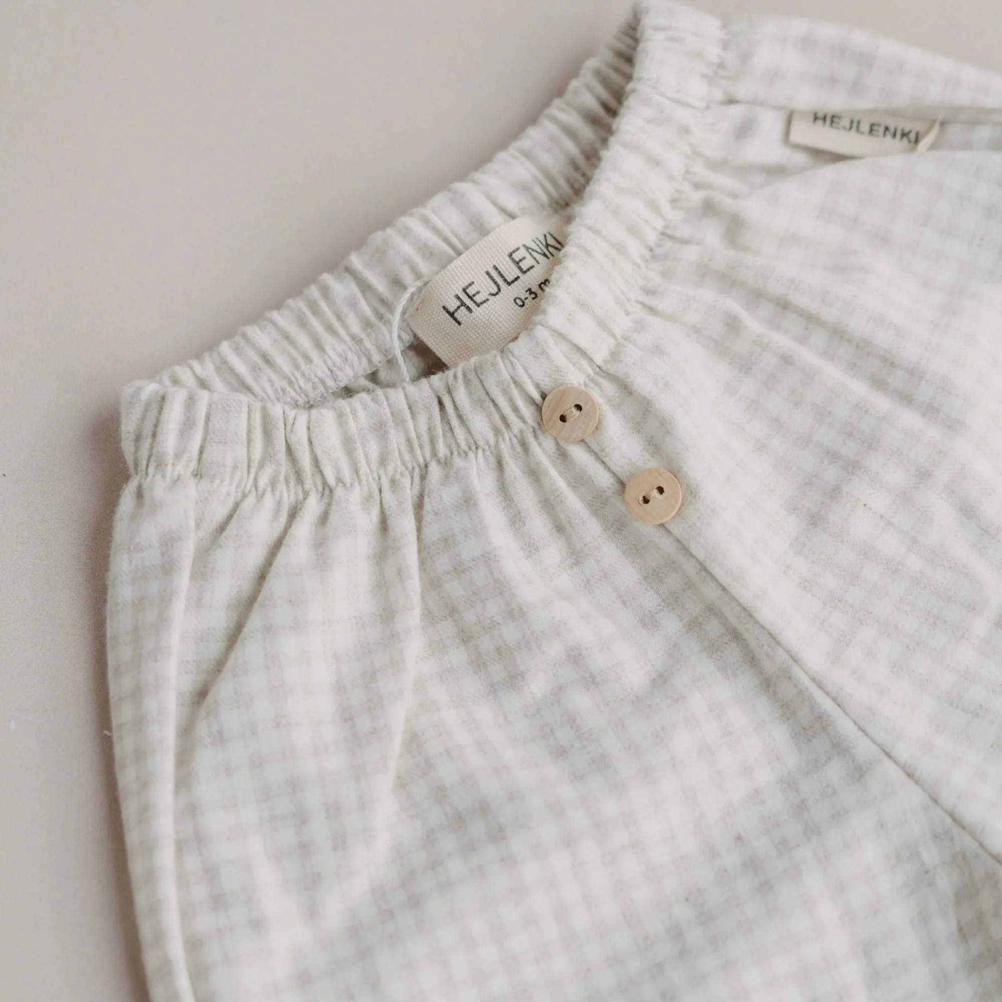 Checked Pants aus 100% Baumwolle