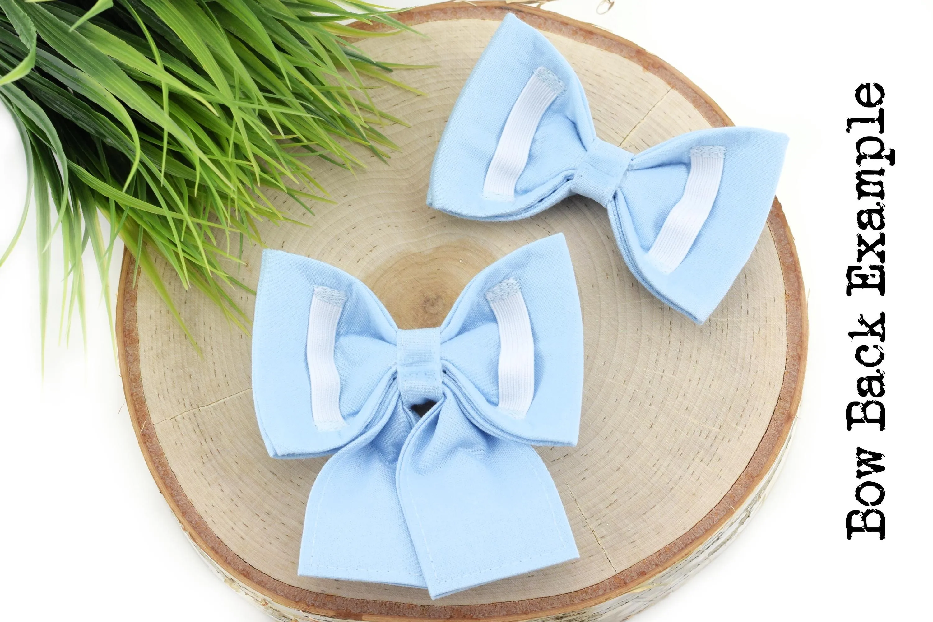 Checked Shamrock Dog Collar Bow