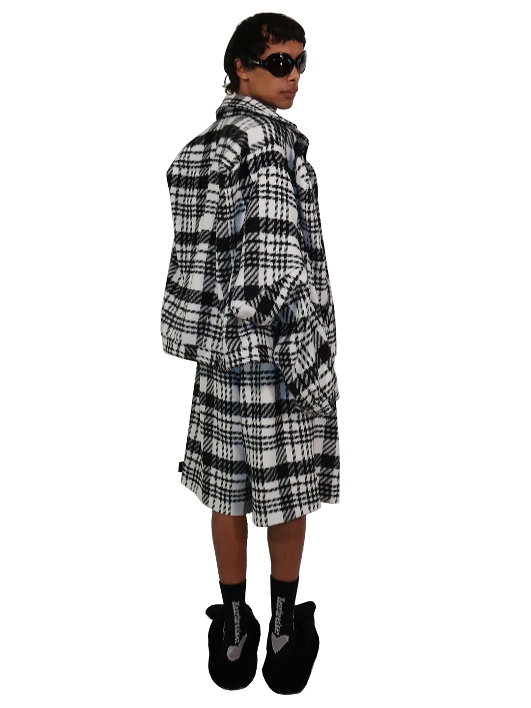 Checked Shorts