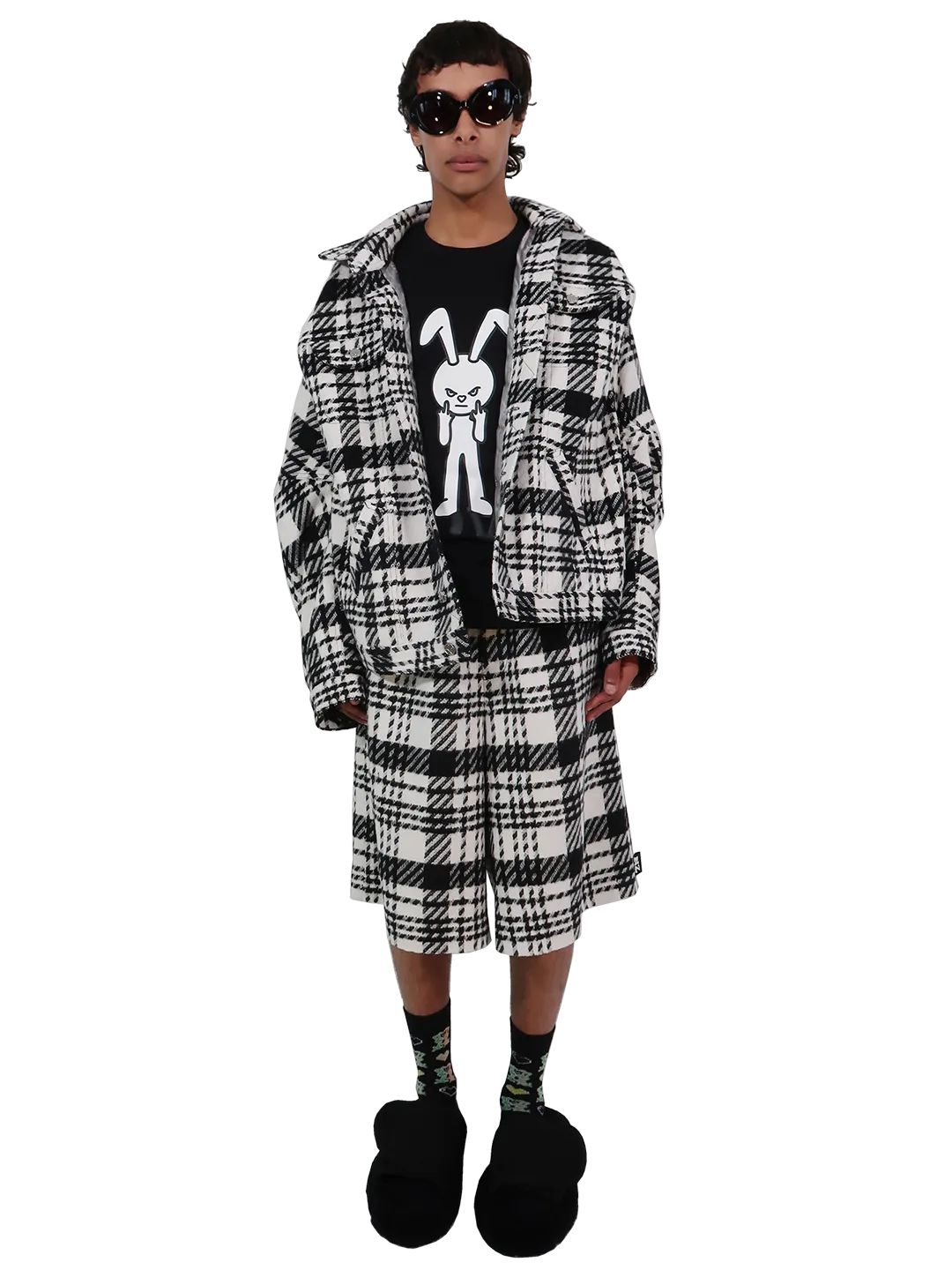 Checked Shorts