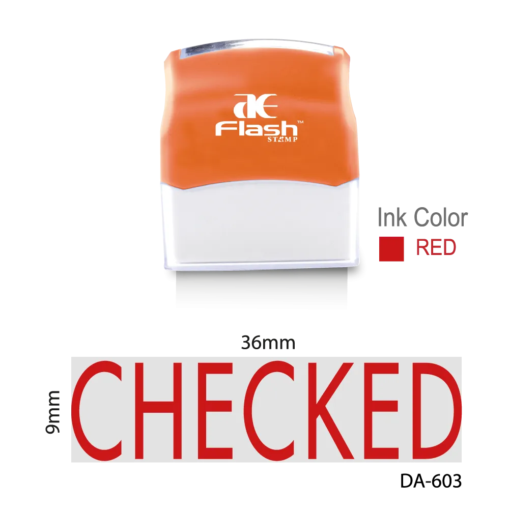 Checked Stamp