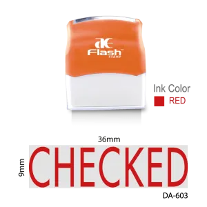 Checked Stamp