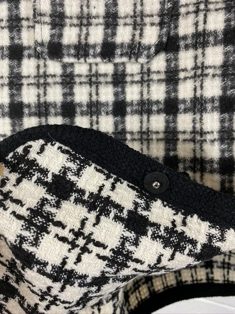 Checked Vest