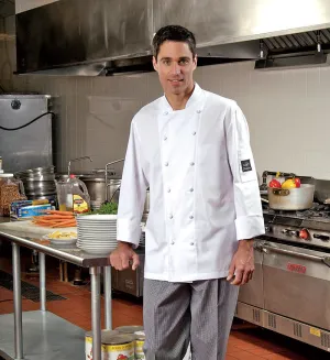 Chef Coat with Mesh Yoke