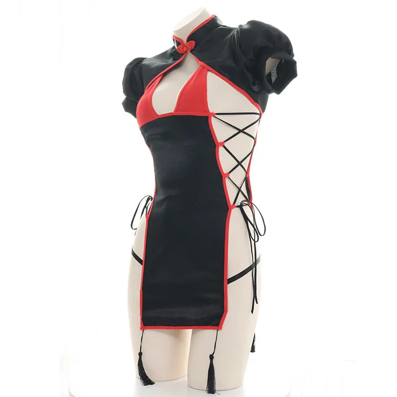 Cheongsam See Through Outfit