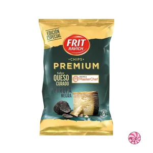 Chips premium queso curado y trufa negra
