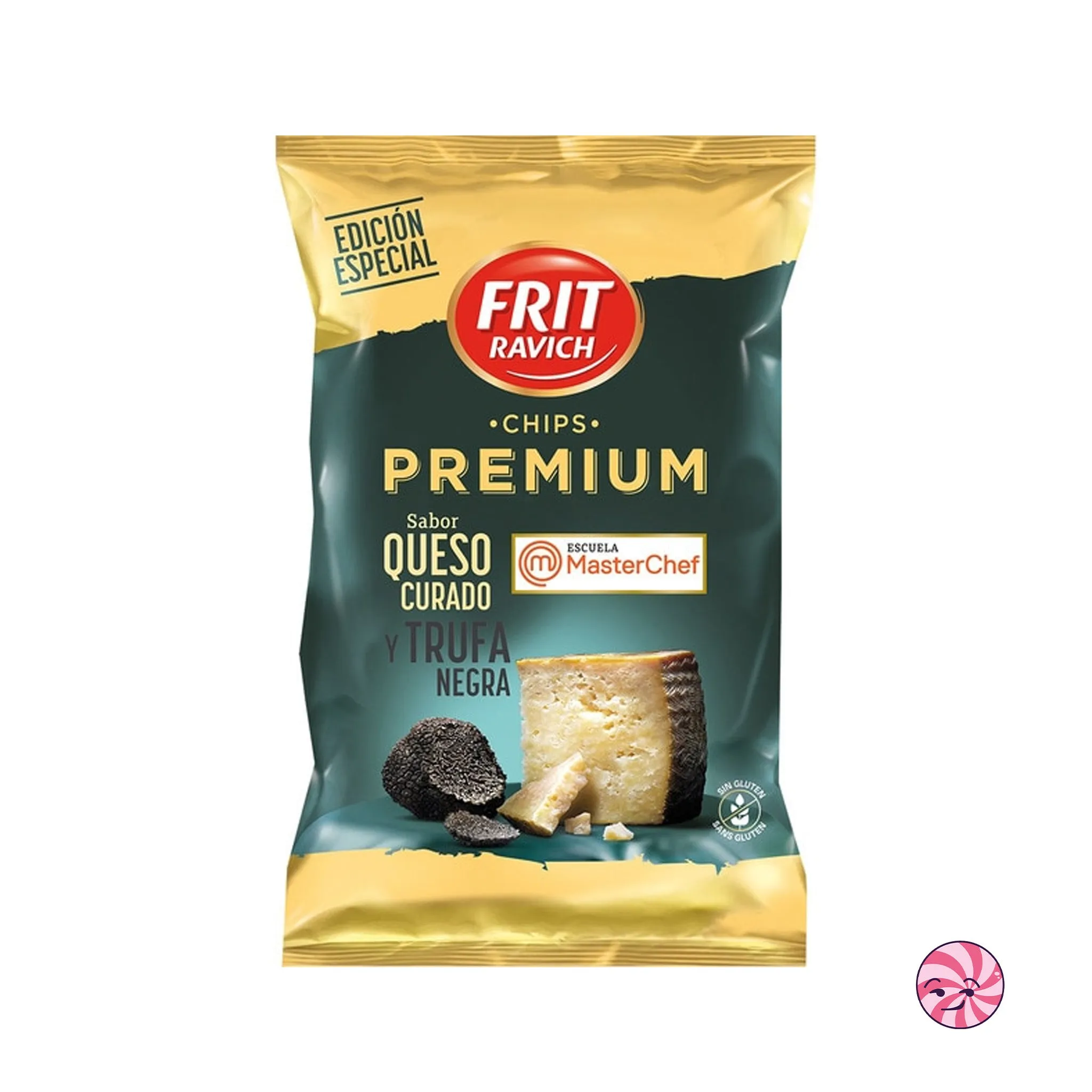 Chips premium queso curado y trufa negra