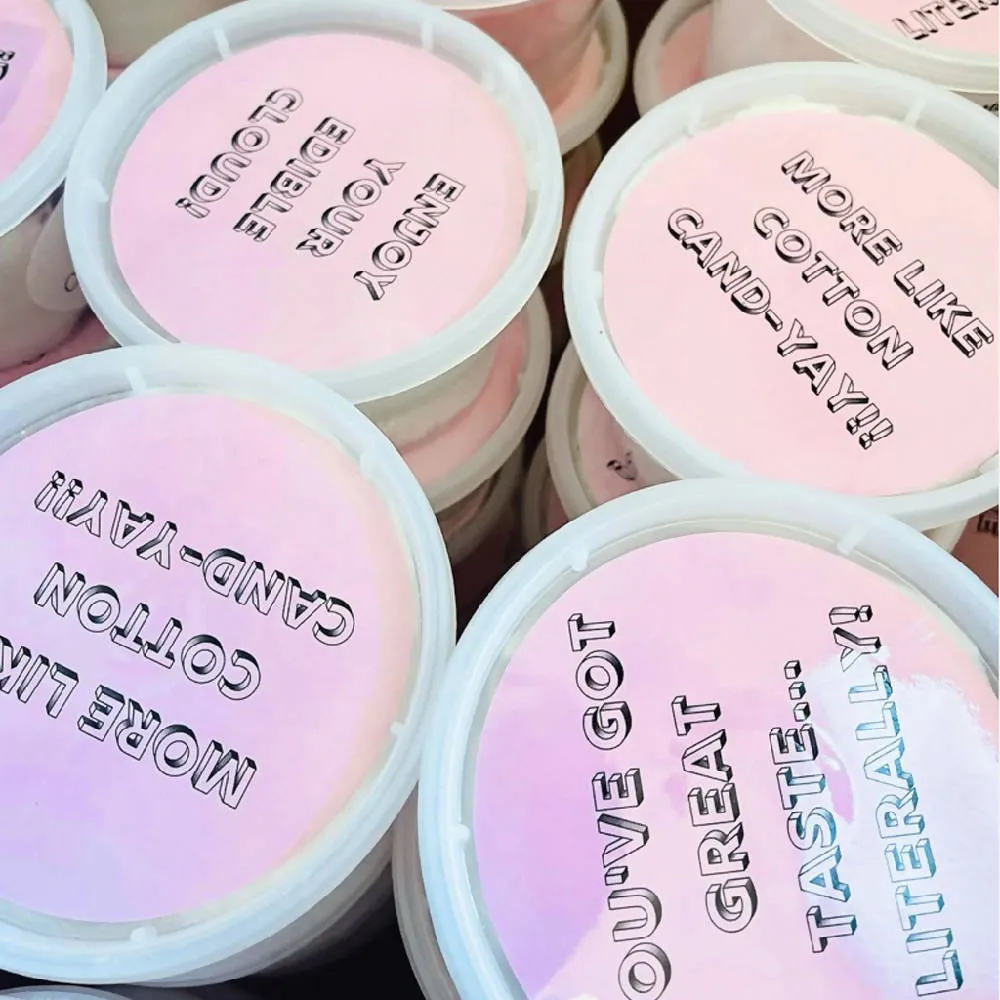CHOOSE 6- HOLIDAY COTTON CANDY BOX!
