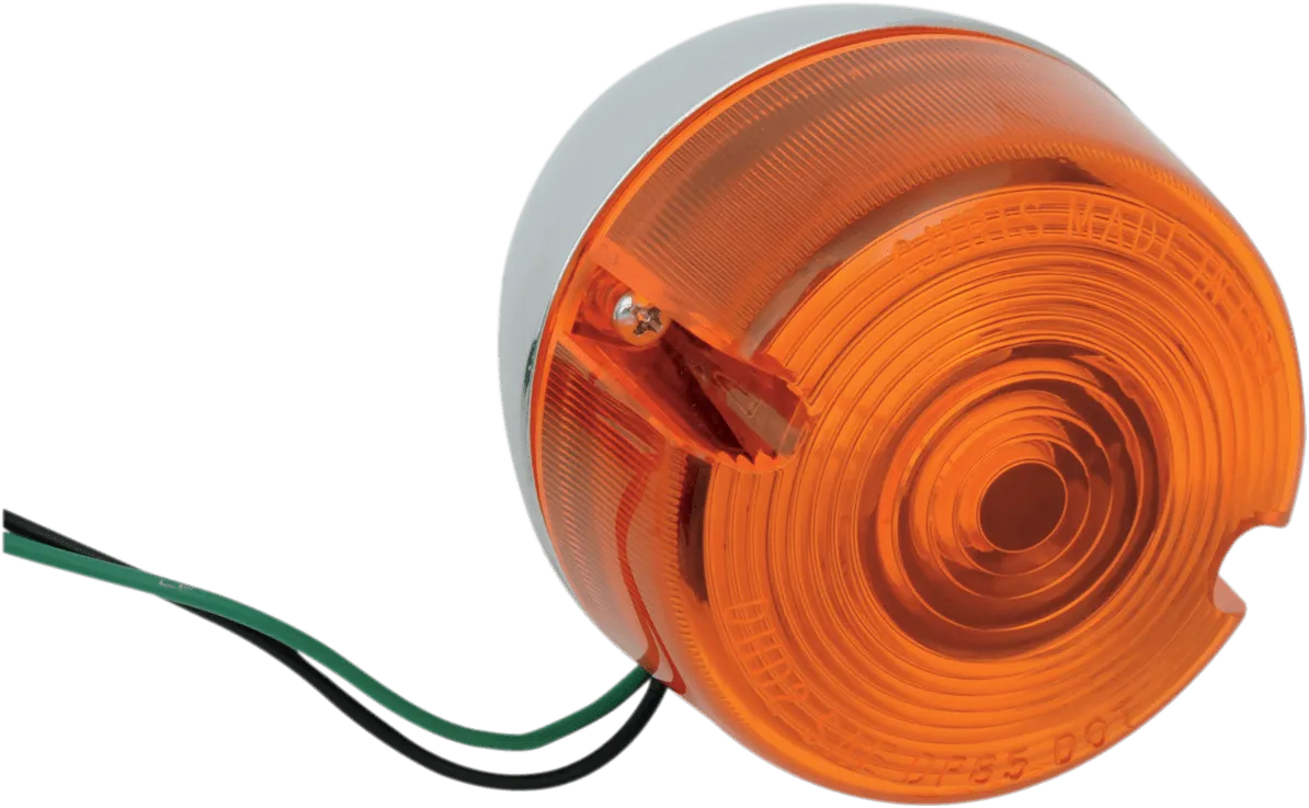 Chris Products 8407R Rear Turn Signal - Single-Filament with Red Lens