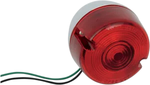Chris Products 8410R Rear Turn Signal - Single-Filament with Red Lens