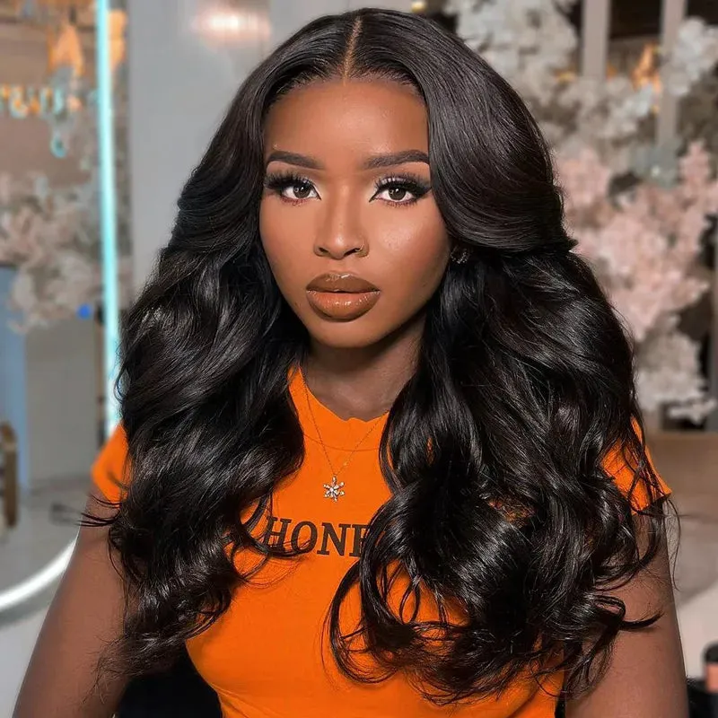 Clear 360 HD Transparent Lace Body Wave Human Hair Wig