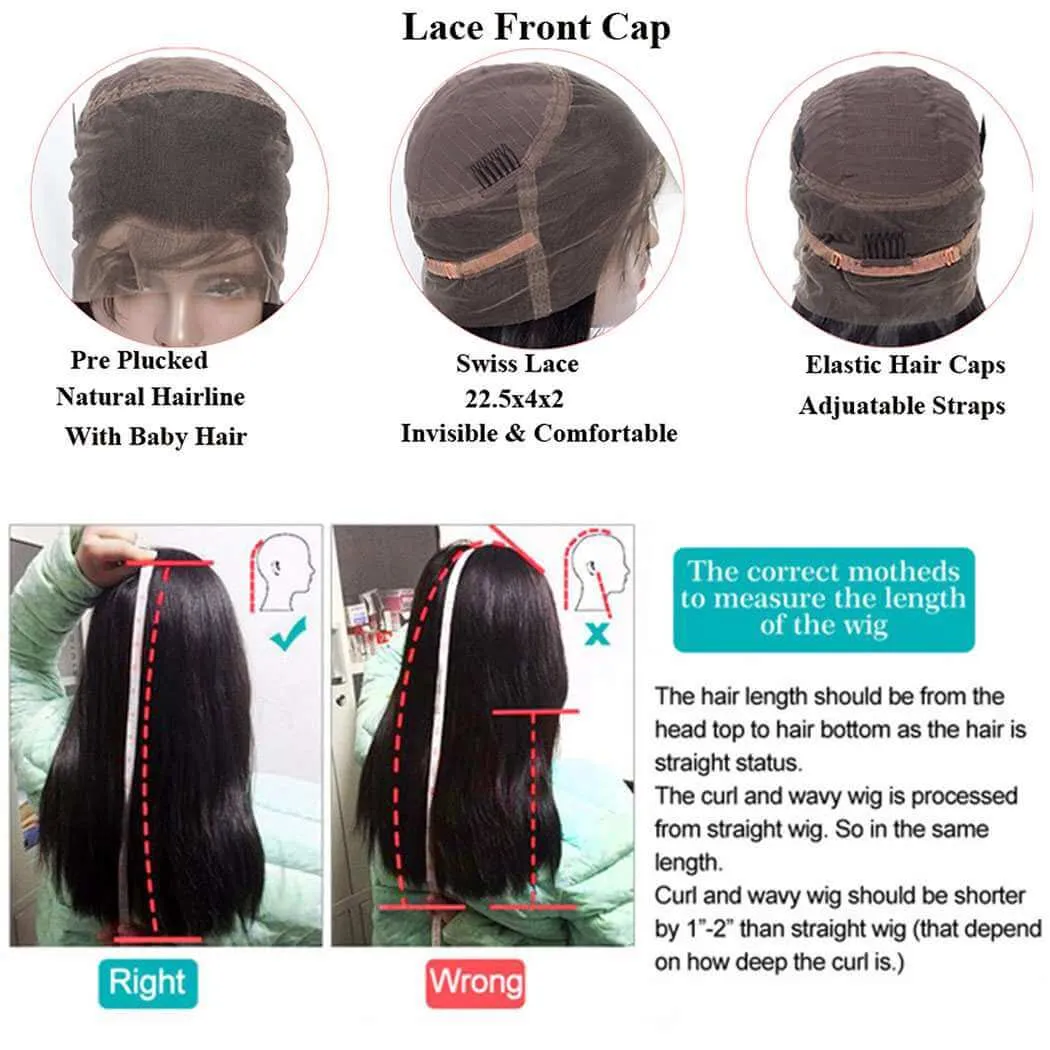 Clear 360 HD Transparent Lace Body Wave Human Hair Wig
