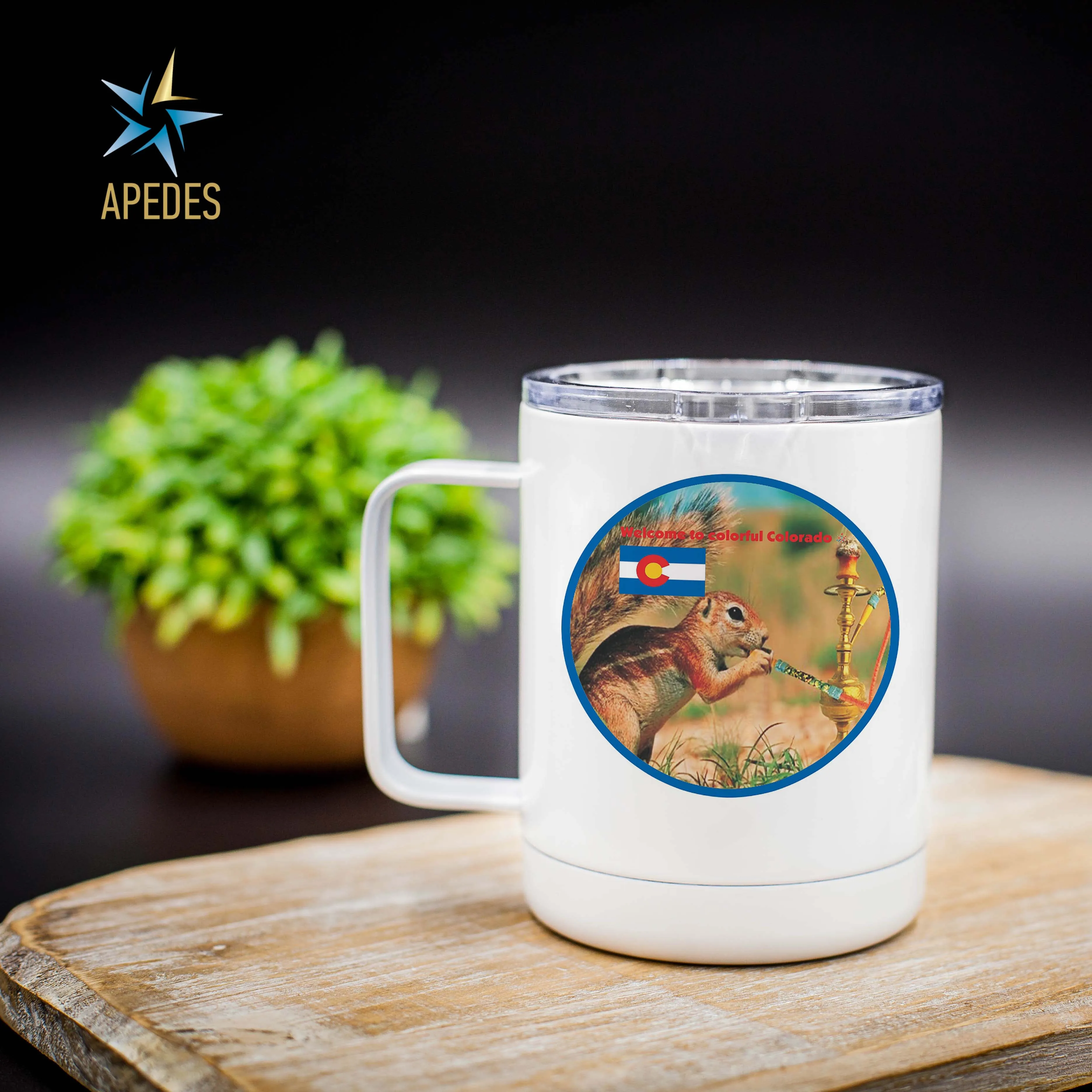 Colorado Resident Stainless Steel Travel Mug 13 OZ