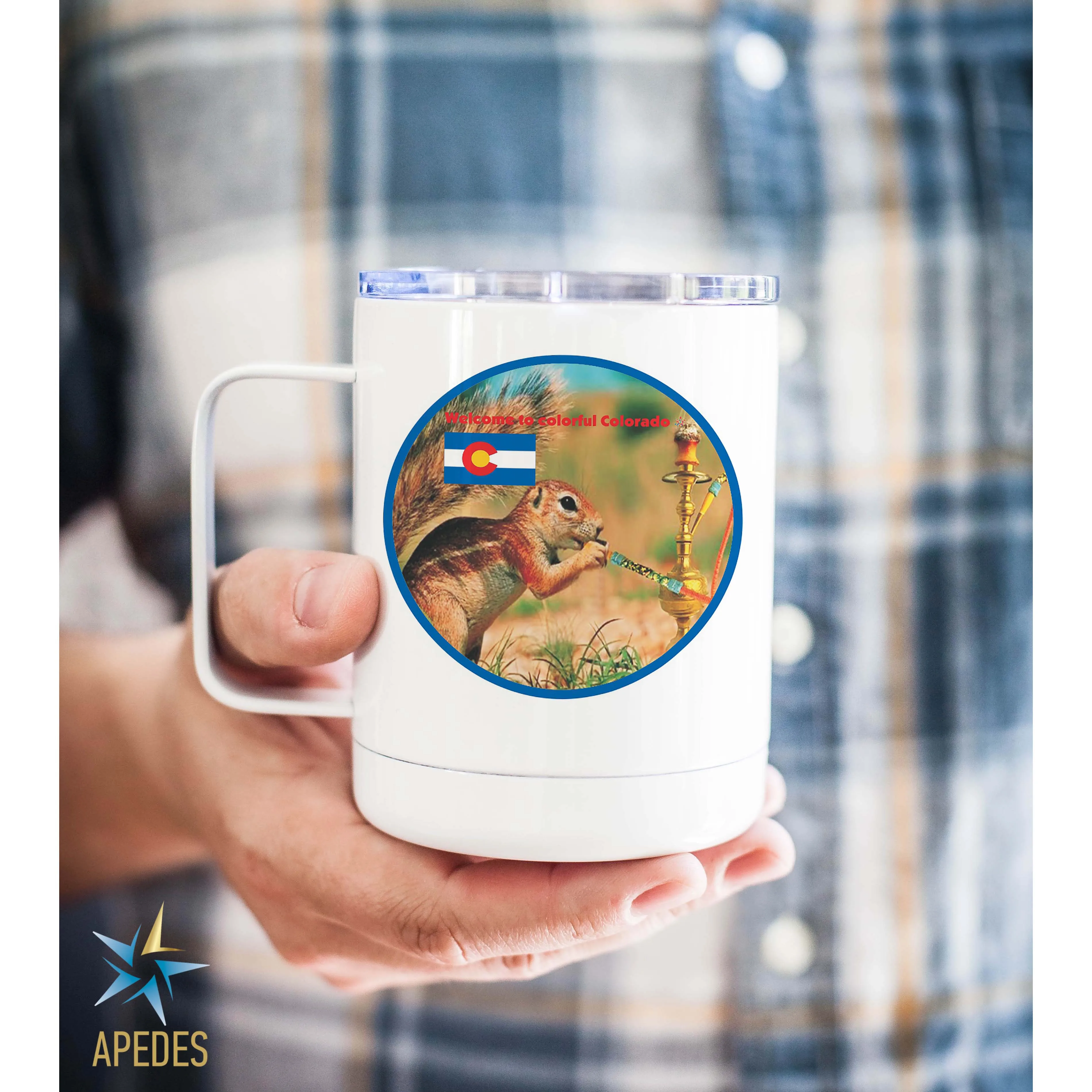 Colorado Resident Stainless Steel Travel Mug 13 OZ