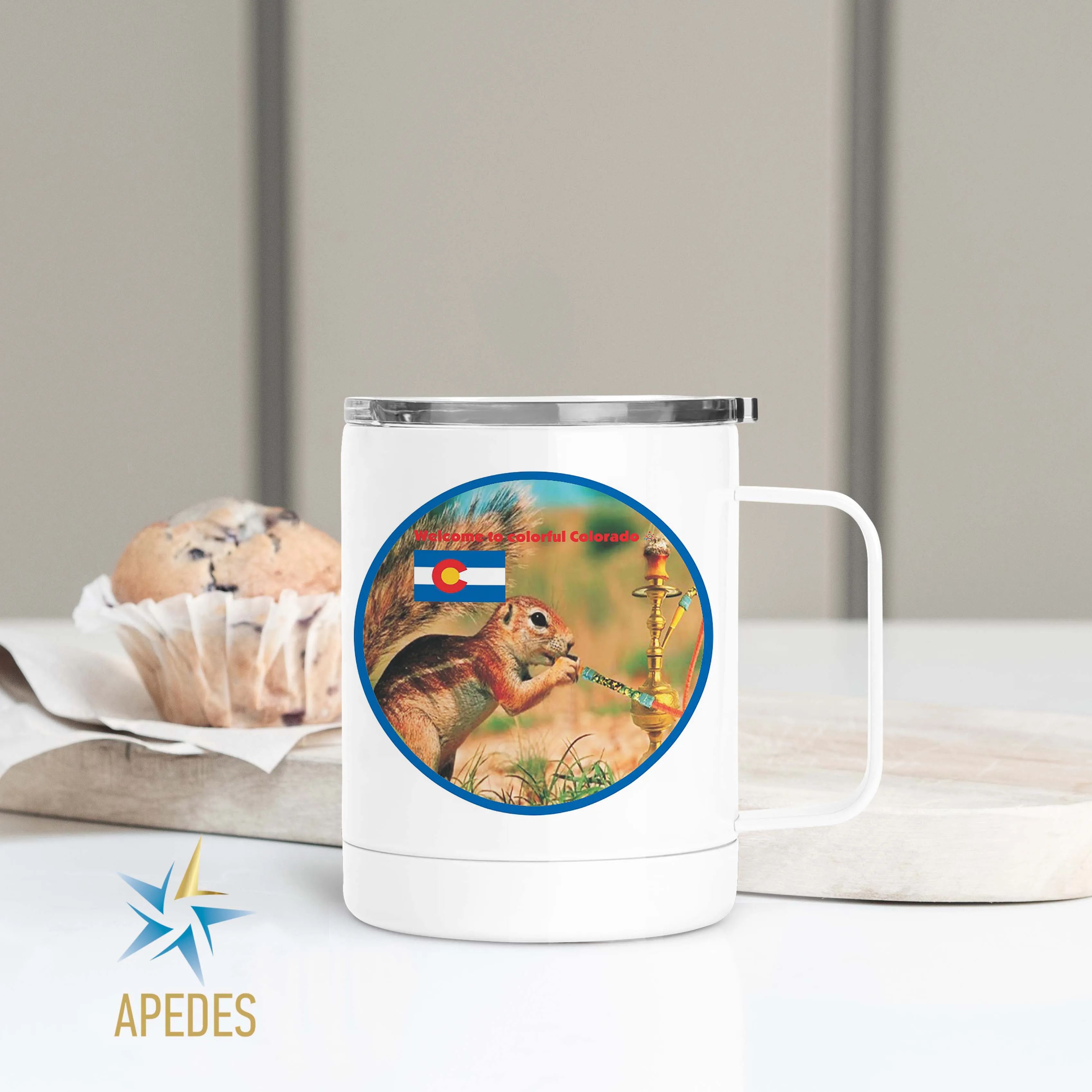 Colorado Resident Stainless Steel Travel Mug 13 OZ