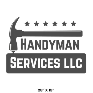 Company Name Truck Decal, 2 Pack