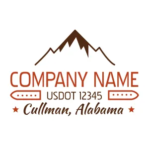 Company Name Truck Door Decal (USDOT), 2 Pack