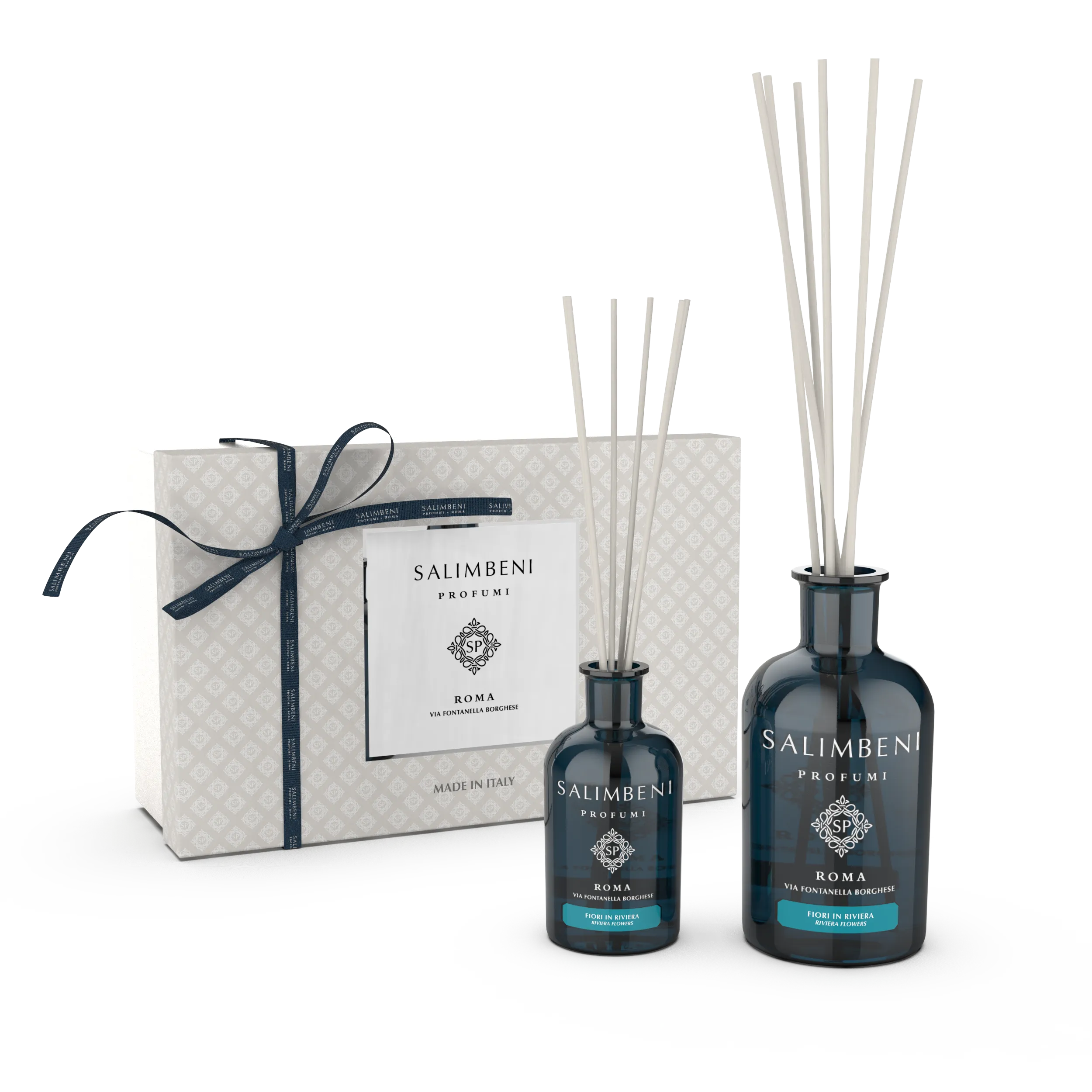 Confezione Regalo A SCELTA (Diffusore a Bastoncini 250 ml   Diffusore a Bastoncini 100ml della stessa fragranza)