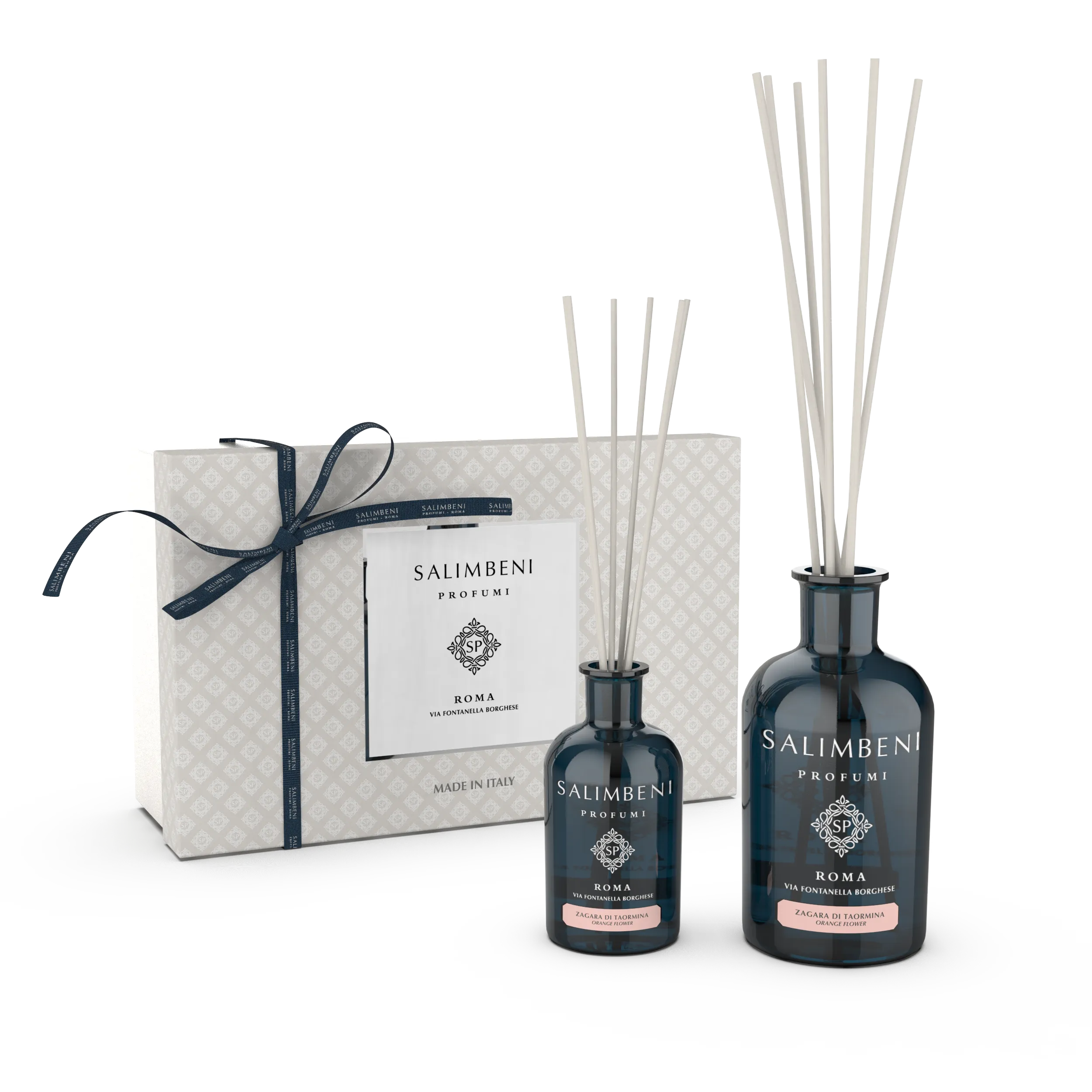 Confezione Regalo A SCELTA (Diffusore a Bastoncini 250 ml   Diffusore a Bastoncini 100ml della stessa fragranza)